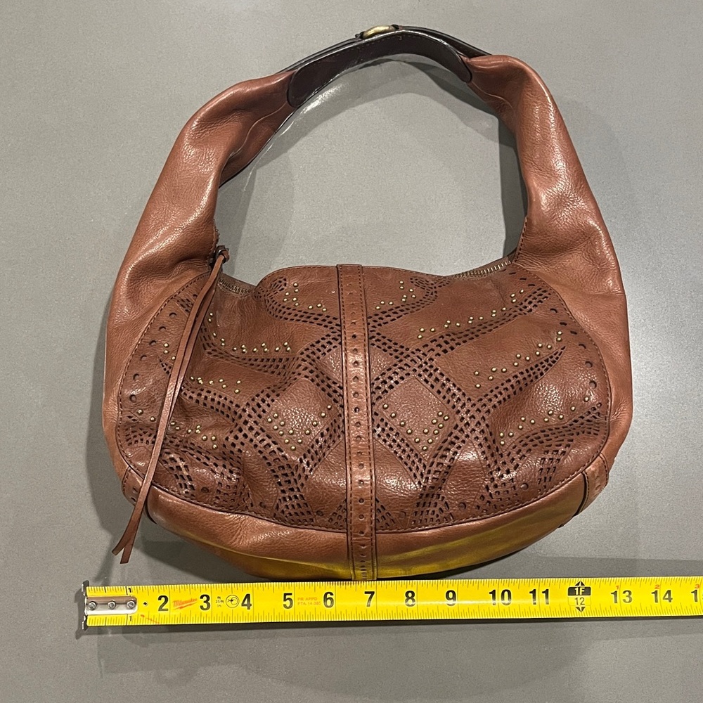 Cole Haan Tan Leather Shoulder Bag